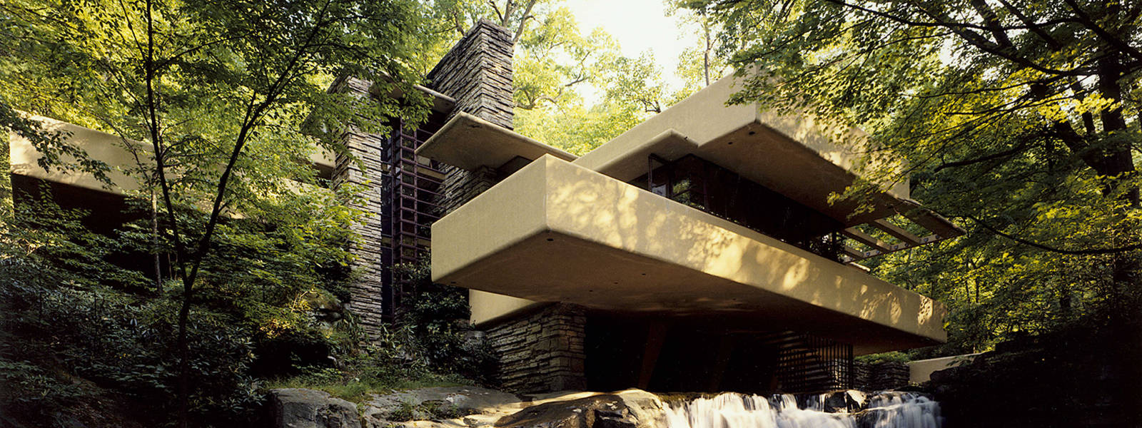 Fallingwater Installation: Large Vase from Modern Made Leisure by Charles Lutz – Ruba Rombic Kauffman’s Advertisement