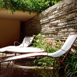 Fallingwater patio