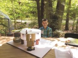 Trent Hicinbothem at Fallingwater at the Gnome House Design Challenge