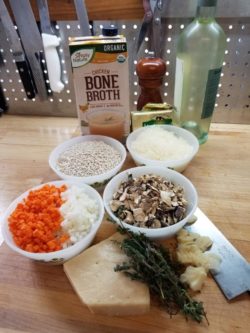 Barley Risotto-Ingredients