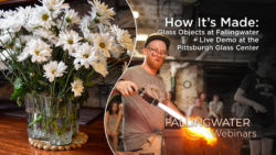 Cover image for How it’s Made: Glass Objects at Fallingwater + Live Demo at the Pittsburgh Glass Center