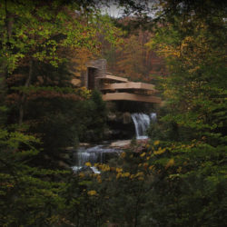 Photo of Fallingwater in the Fall