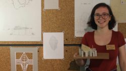 Photo of High School Student and projects at Fallingwater High Meadow studio