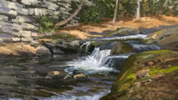 Painting of Bear Run by Ron Donoughe