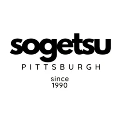Text logo in black and white for Sogetsu Pittsburgh