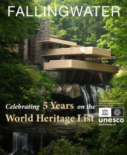 Fallingwater celebrating 5 years on the UNESCO World Heritage List