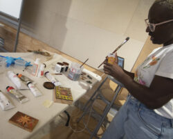 Artwork created at Fallingwater by Jameelah Platt