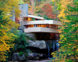 Fallingwater in the fall