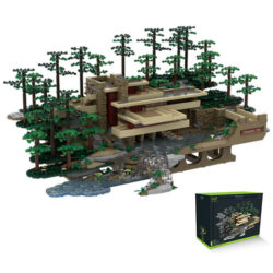 Fallingwater Atom Brick Model