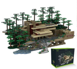 Fallingwater Atom Brick Model