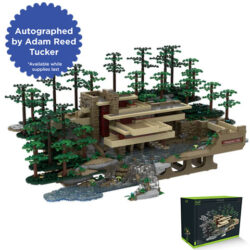 Signed by Adam Reed Tucker, the Atom Brick Model