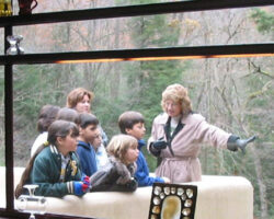 School group on West Terrace