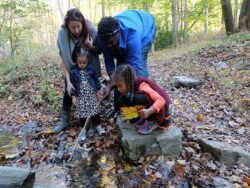 Volunteers at Bear run