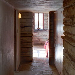 Hallway in fallingwater