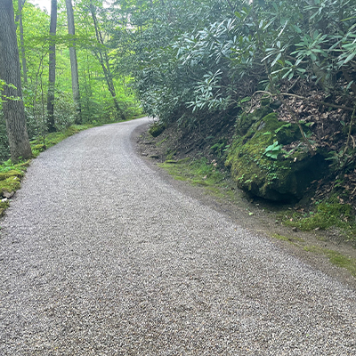 gravel pathway