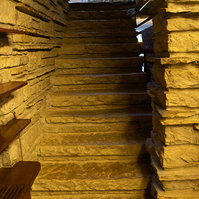 Stairs in Fallingwater