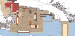 Site Plan for Fallingwater