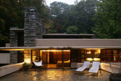 Fallingwater patio