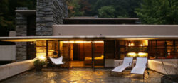 Fallingwater patio