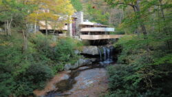 Icon View of Fallingwater showcasing the state of preservation in October 2025.