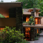 Fallingwater in the summer