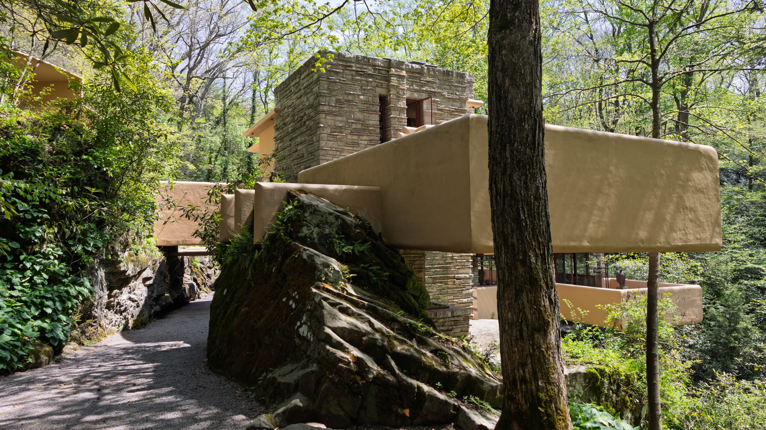South terrace of Fallingwater
