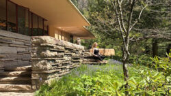 Chrissy Carter at Fallingwater